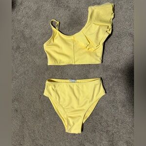 NWOT Habitual Girl’s Bikini - Yellow
